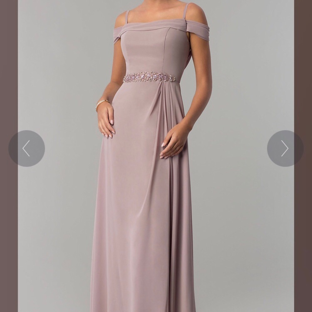 purple prom dress